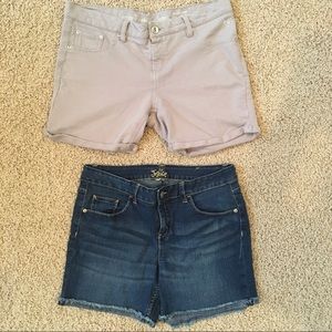 Justice brand girls shorts bundle 16 plus